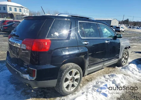 2016 GMC Terrain Slt из США, поврежденный, VIN 2GKFLUE34G6169651